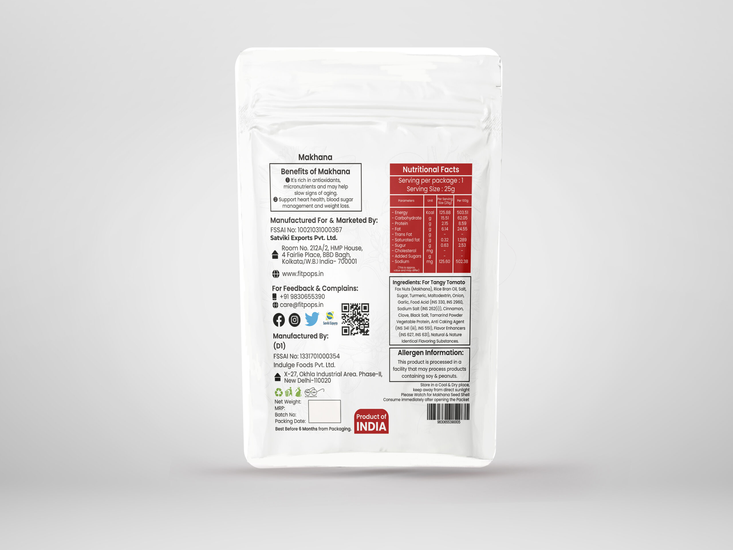 Tangy Tomato White BG Back